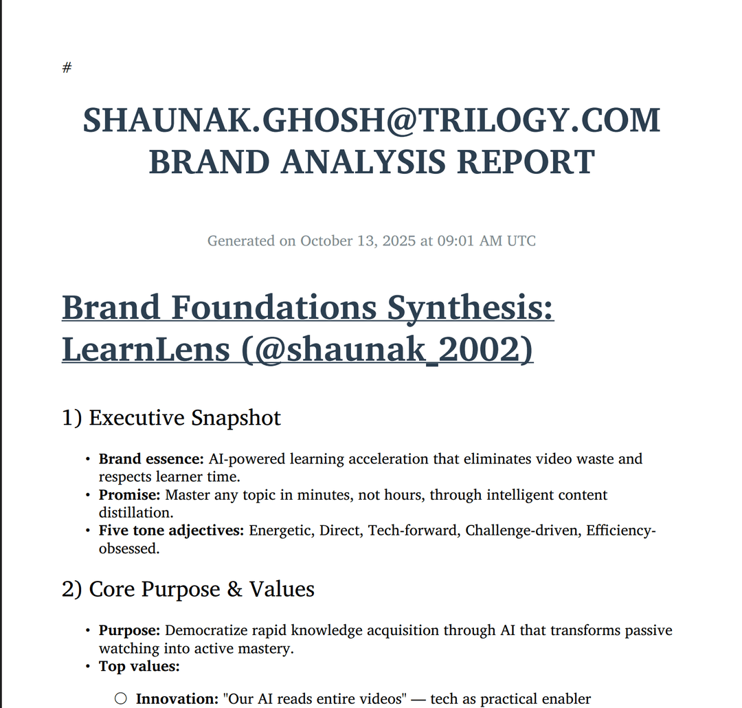 PrismX Brand Compass