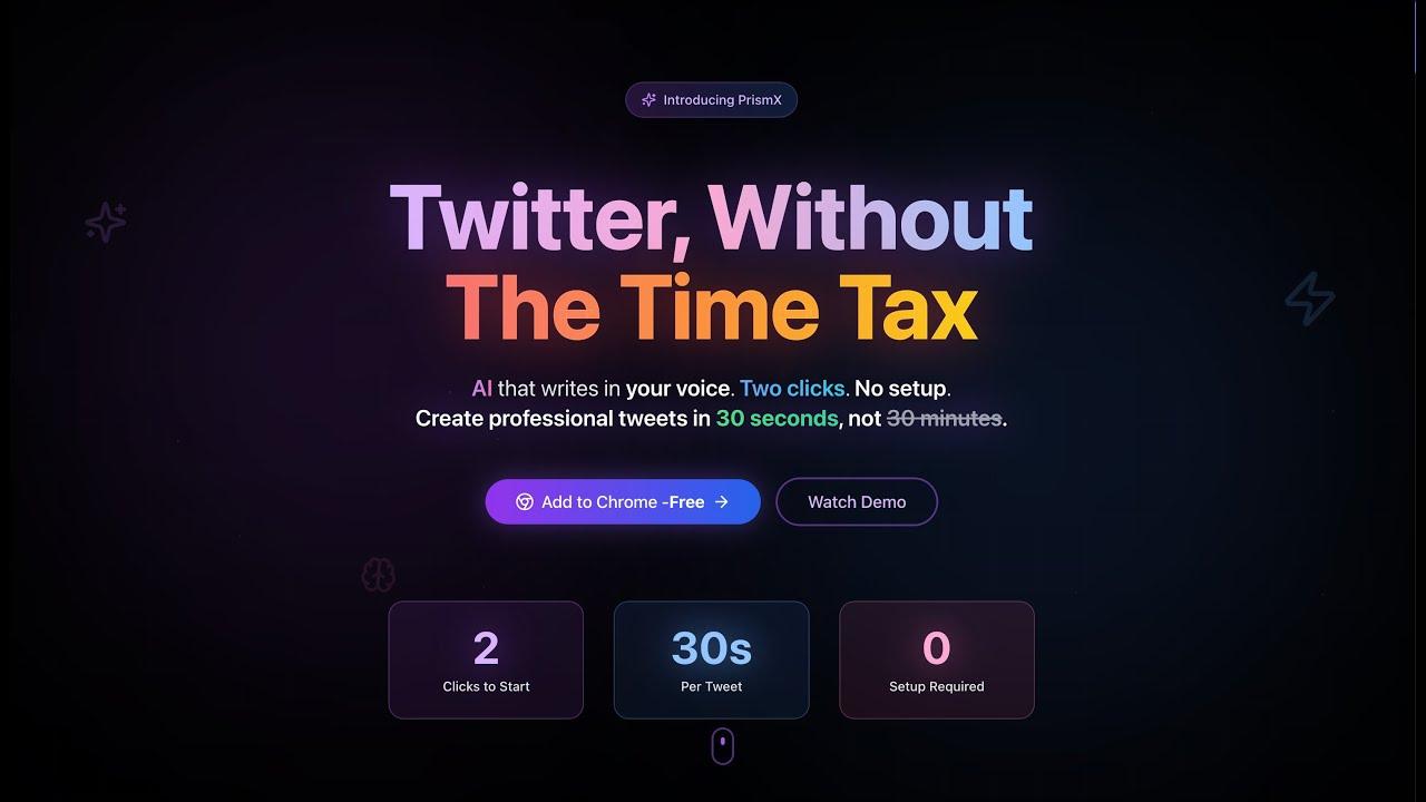 PrismX Demo Video Thumbnail